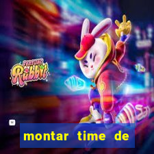 montar time de futebol site